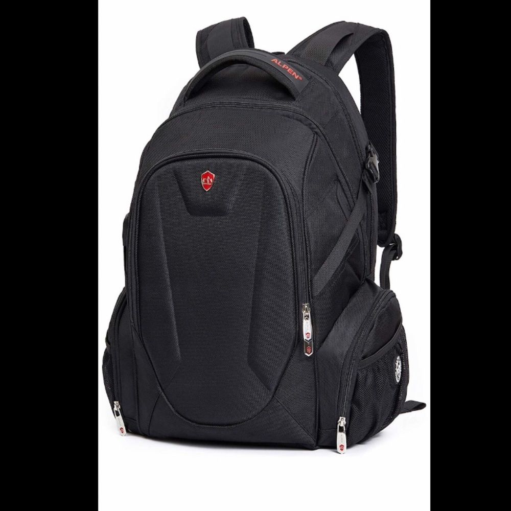 NWOT Swiss Alpen Black Backpack